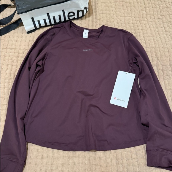 Lululemon Pace Crush Cross-Back UV-Protective Graphic Long-Sleeve Shirt - Picture 4 of 8